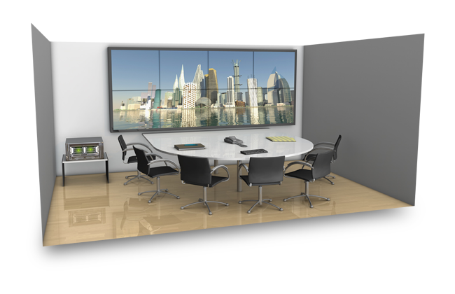Применение NVIDIA Quadro - комната совещаний